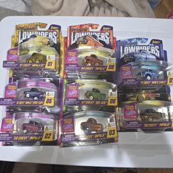 Cartuned Series 1 Lowriders 1-8