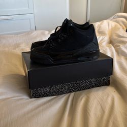 Jordan 3 Retro Black Cat 6.5Y