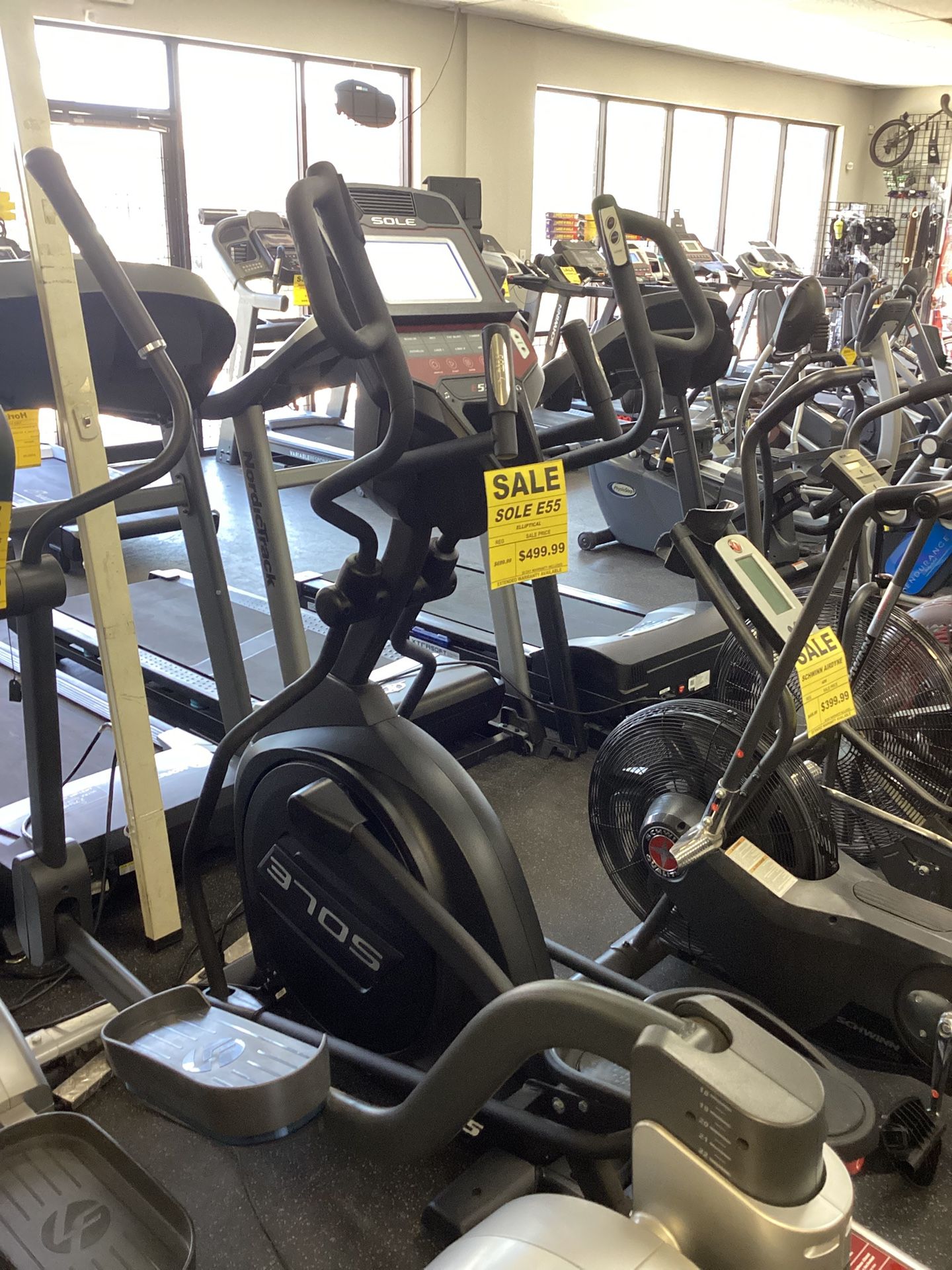 Sole E55 Elliptical Cross Trainer Warranty Included