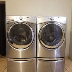 .Whirlpool washer And Electric Dryer Free Deliver And Install 6 Month warranty 