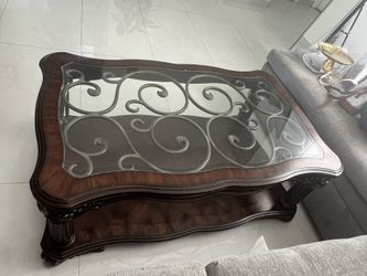 Dark Brown Coffee Table