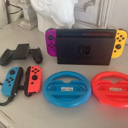 Adult Owned Nintendo Switch 2 Extra JoyCons And More! In Excellent Condition! 