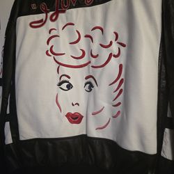 I Love Lucy Leather Jacket