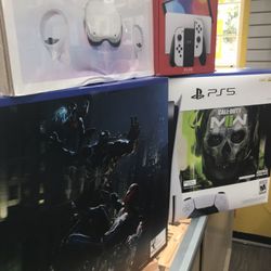 Ps5 Disc Xbox X Nintendo Switch Oled Oculus Meta Quest2 New Sealed No Credit Needed Pay Down Only