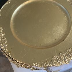 Gold Charger Plates