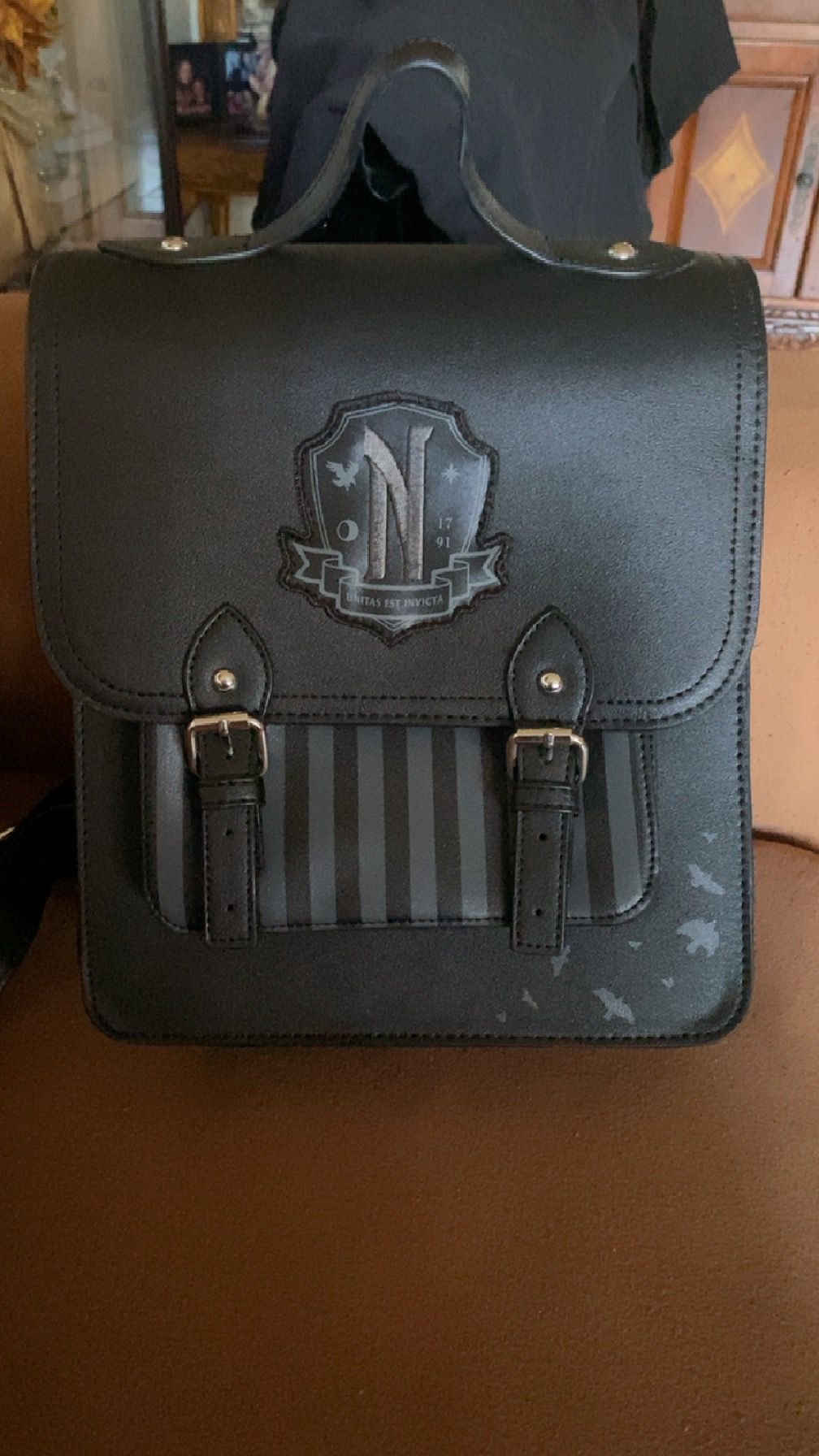 Wednesday Nevermore Academy Mini Backpack for Sale in Santa Ana, CA OfferUp