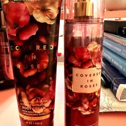 NEW Bath & Body Works Covered in Roses – Valentine’s Edition 🌹
