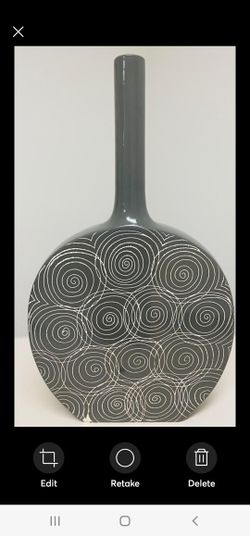 Burcaro. Ceramic Vase Set Of 2