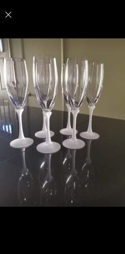 Vintage Champagne Flutes