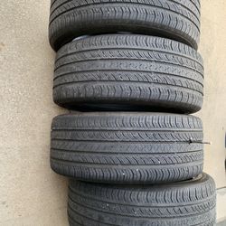 4 continental pro contact tires 245/45/20,