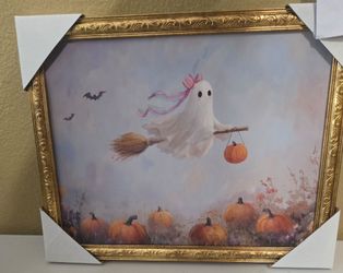 Ghost framed art