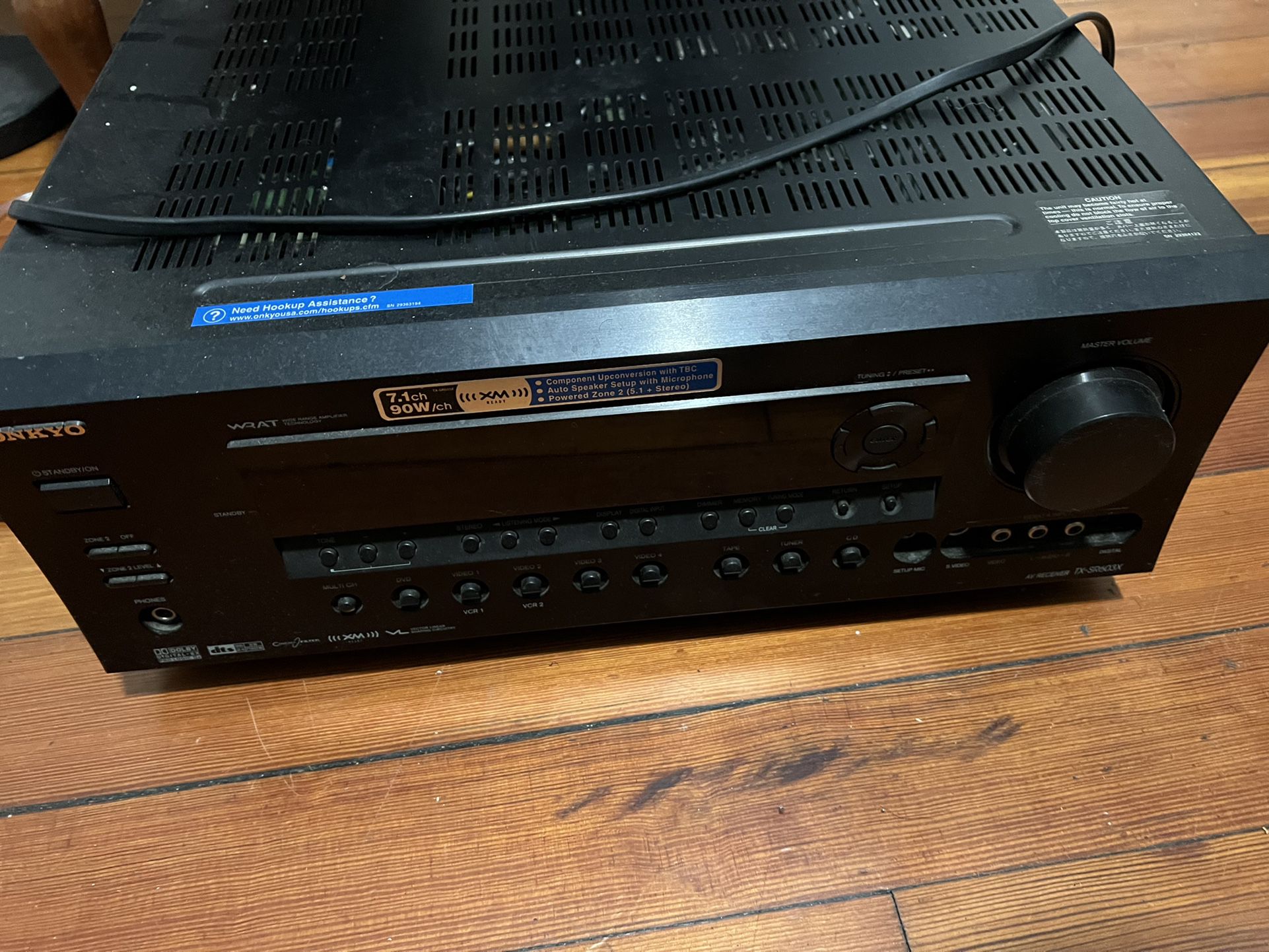 ONKYO Home Stereo With 4 Speakers