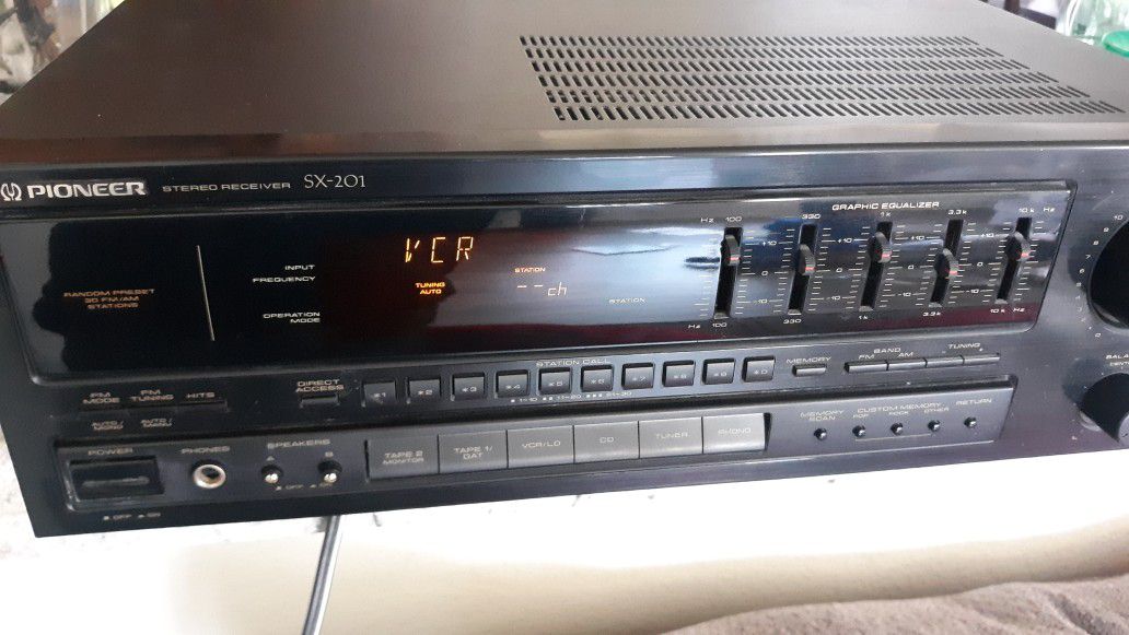 Pioneer stereo receiver SX-201