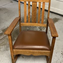  Vintage Mission Rocking Chair