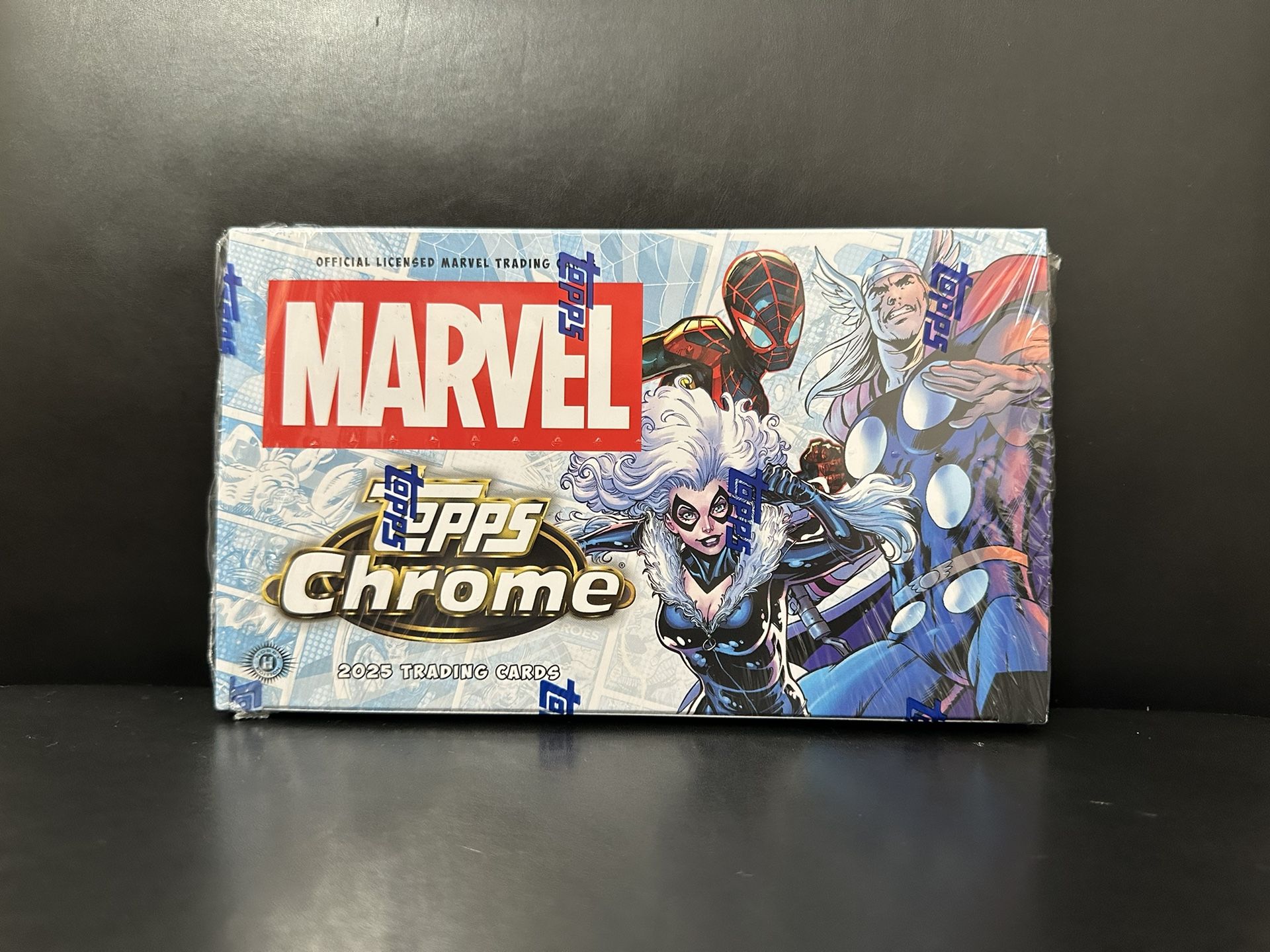 Marvel Topps Chrome Hobby Box NEW