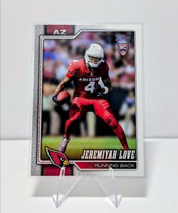 Jeremiyah Love Rookie card