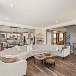 Zgallerie Circa Round Sofa  Sectional