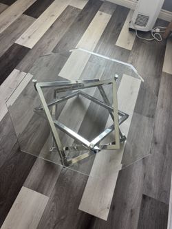 Two Glass Tables