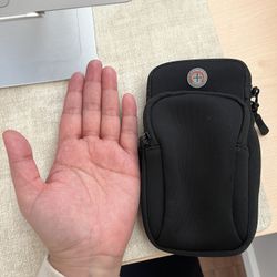 Phone and Money/Card Holder for Backpack Strap, Running Vest, Weighted Vest