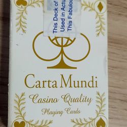 Vintage deck of Sahara Hotel Casino playing cards