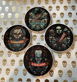 Horror Movies Ceramic Coasters