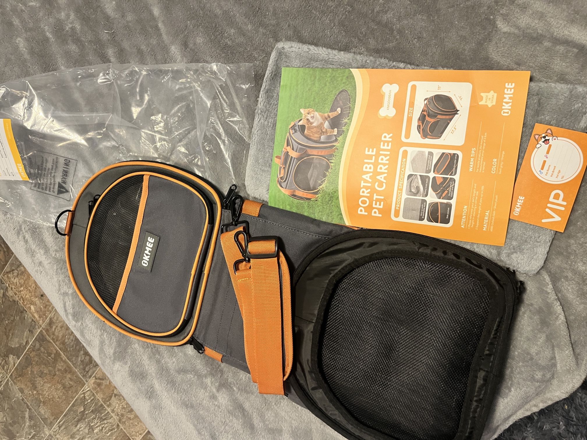 New Pet carrier