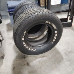 275/60R15 Tire - White Letters 275 60 R15