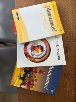 Six school books. For private schools 7th grade.