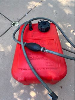 Boat gas tank