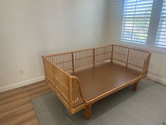 World Market Honey Rattan Daybed