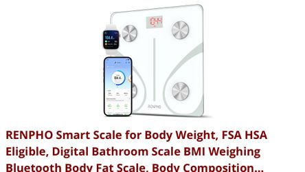 S-Mart Scale Bluetooth