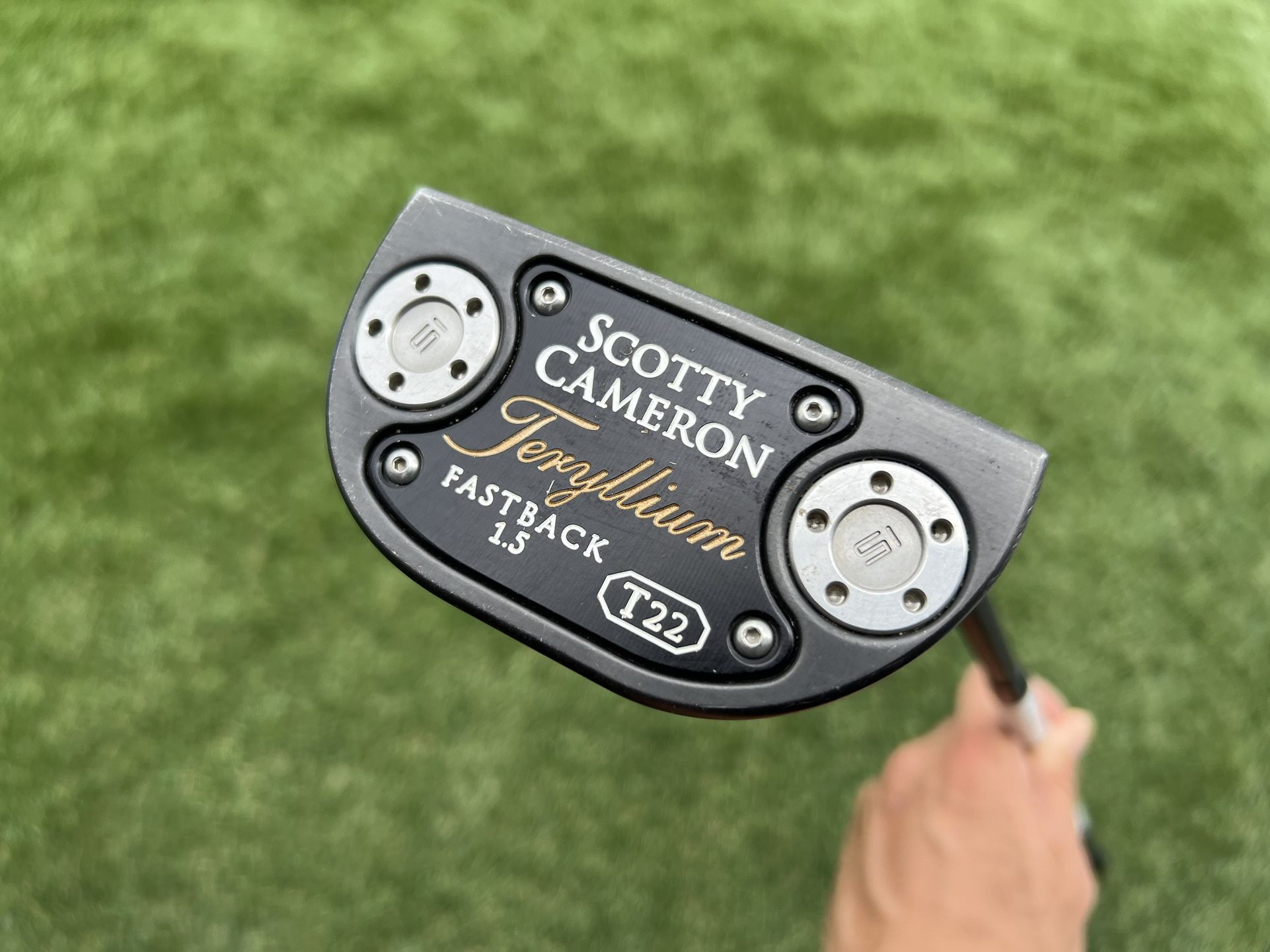 Custom Scotty Cameron Teryllium T22 Fastback 1.5 BGT Stability Tour 2 Polar Shaft