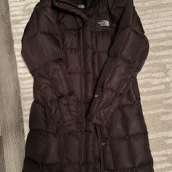 Small 3/4 Length North Face jacket 