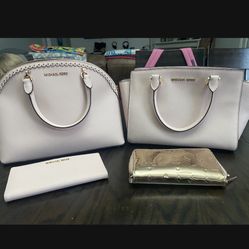 Micheal Kors 2 Purses, 2 Wallet & Watch