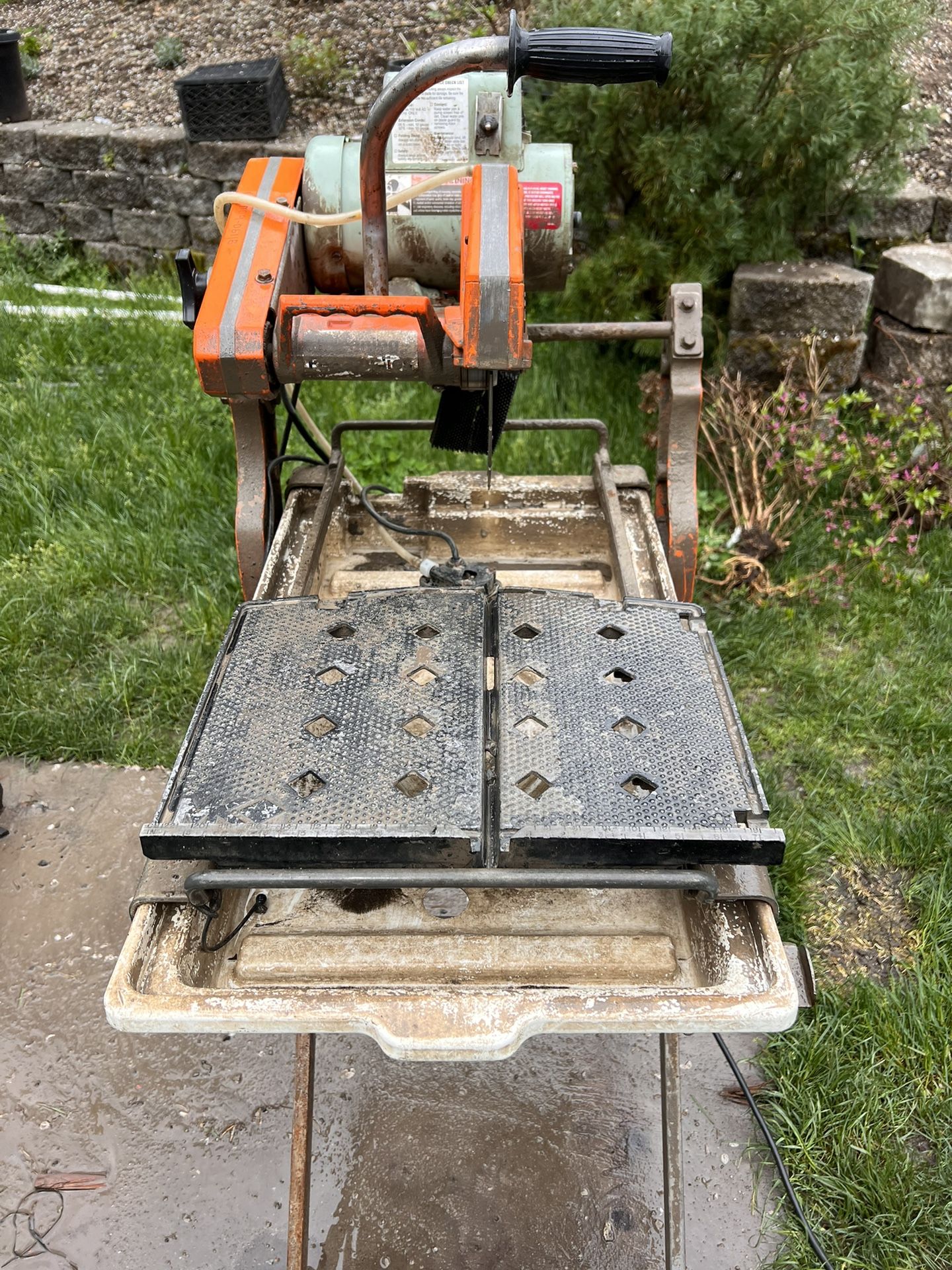 Tile/paver Table Saw With Stand 10”