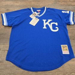 MITCHELL AND NESS KANSAS CITY ROYALS BO JACKSON JERSEY MENS...SZ XL...BNWT