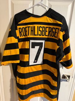 Signed and Certified Ben Roethlisberger Bumble Bee Jersey!