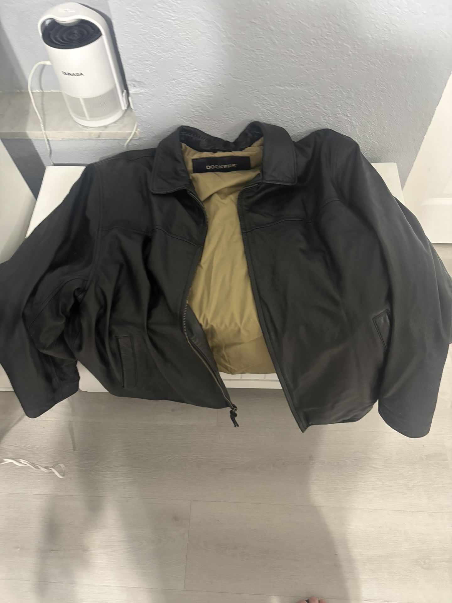 Men’s leather jacket