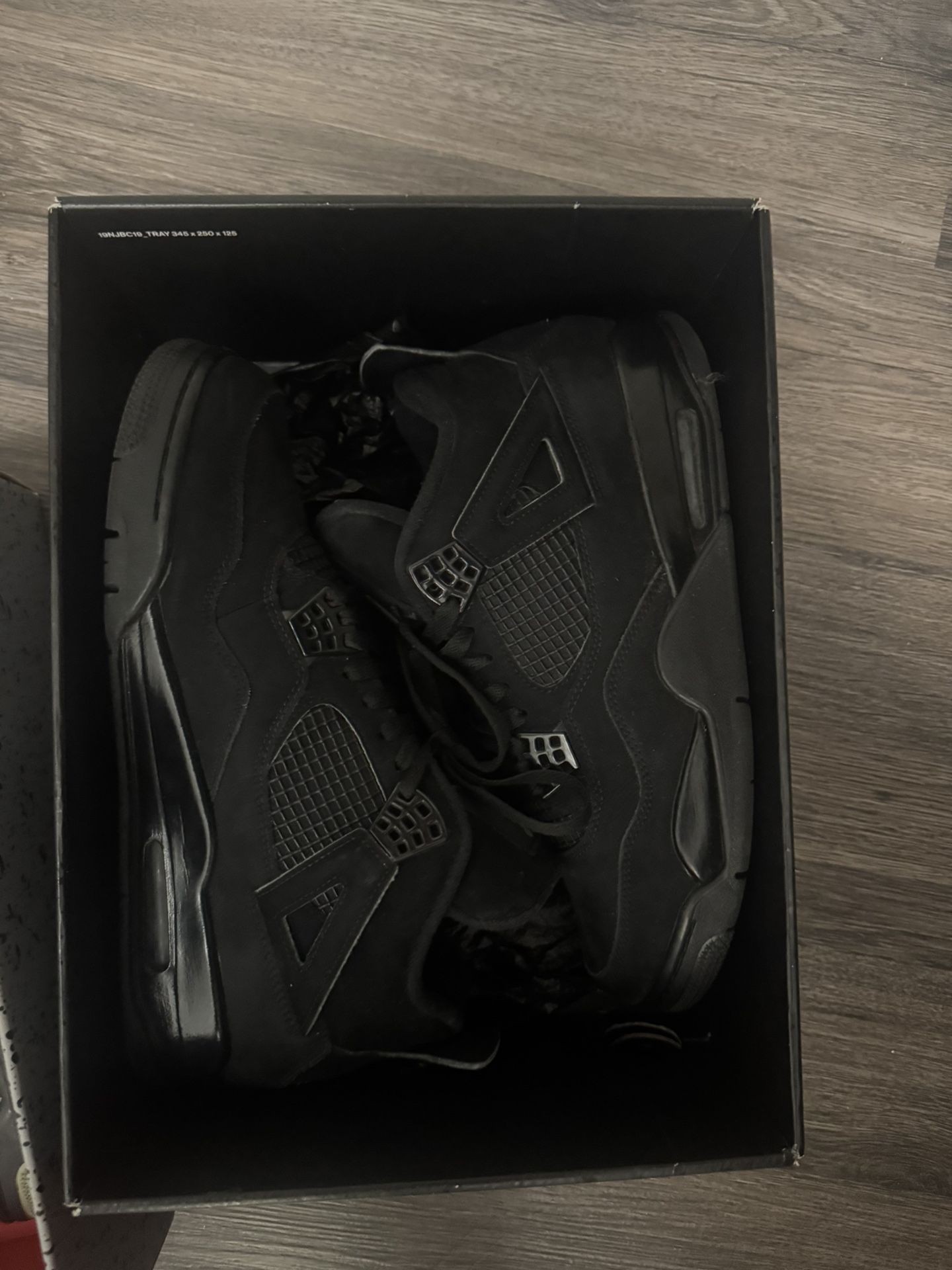 Air Jordan 4 Black Cat Size 11