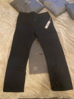 Black essential sweats size large