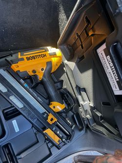 Bostitch 15 gauge finish nailer