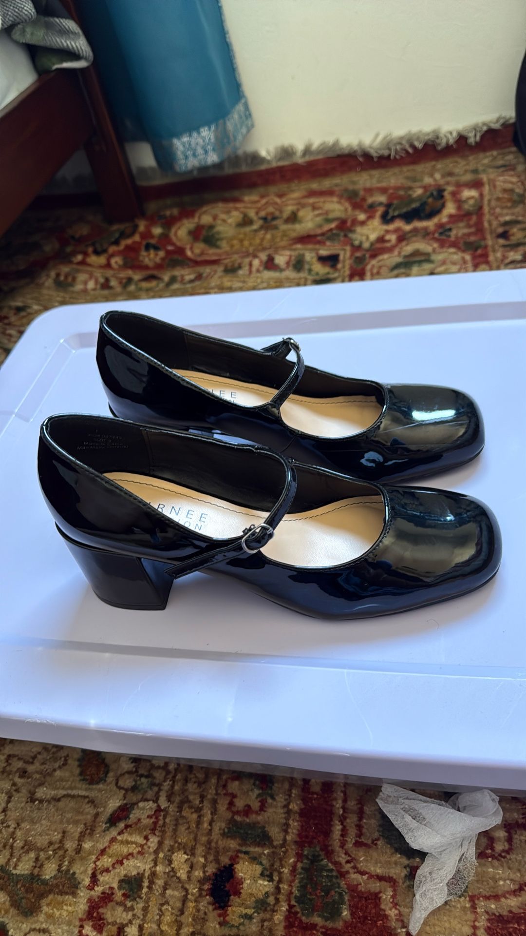 Woman’s Okenna Mary Jane Block Heel Pumps