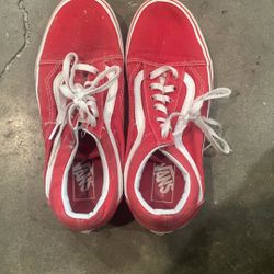 Red Vans
