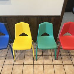 Kindergarten School Table & 4 Chairs