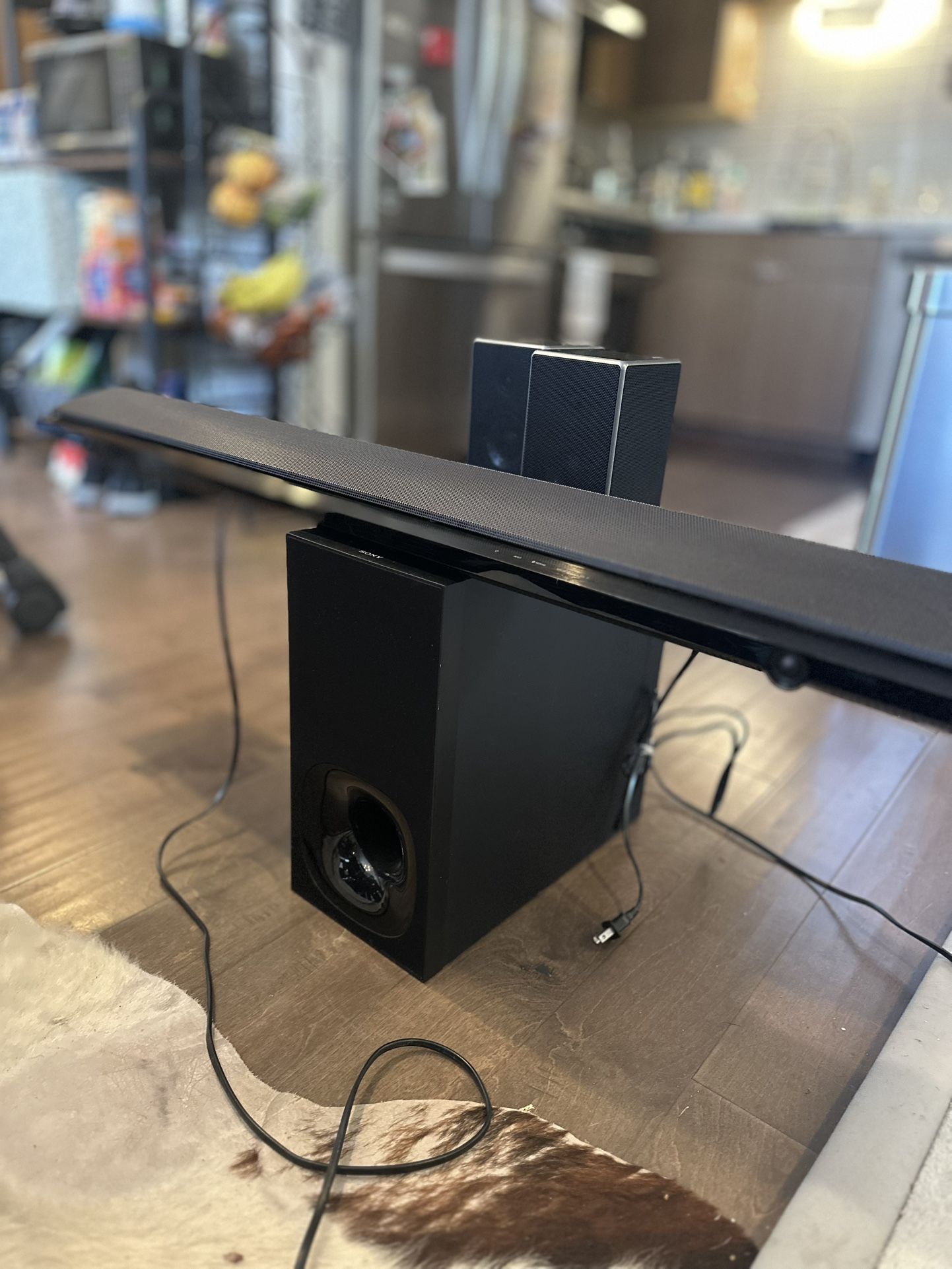 Sony ht-nt5 Soundbar, subwoofer Plus 2 Wifi Rear Speakers