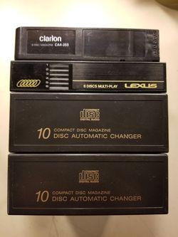 Sony Clarion Lexus CD Changer Cartridges