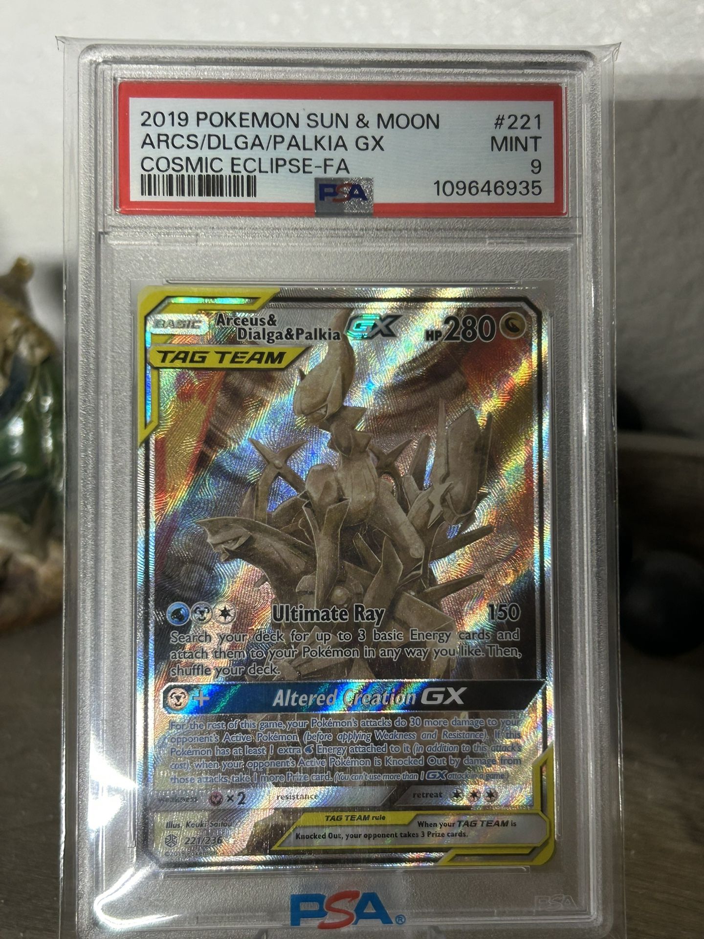 PSA 9 ADP Tag Team Pokemon