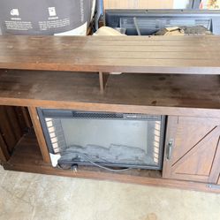 Electric Fireplace TV Stand