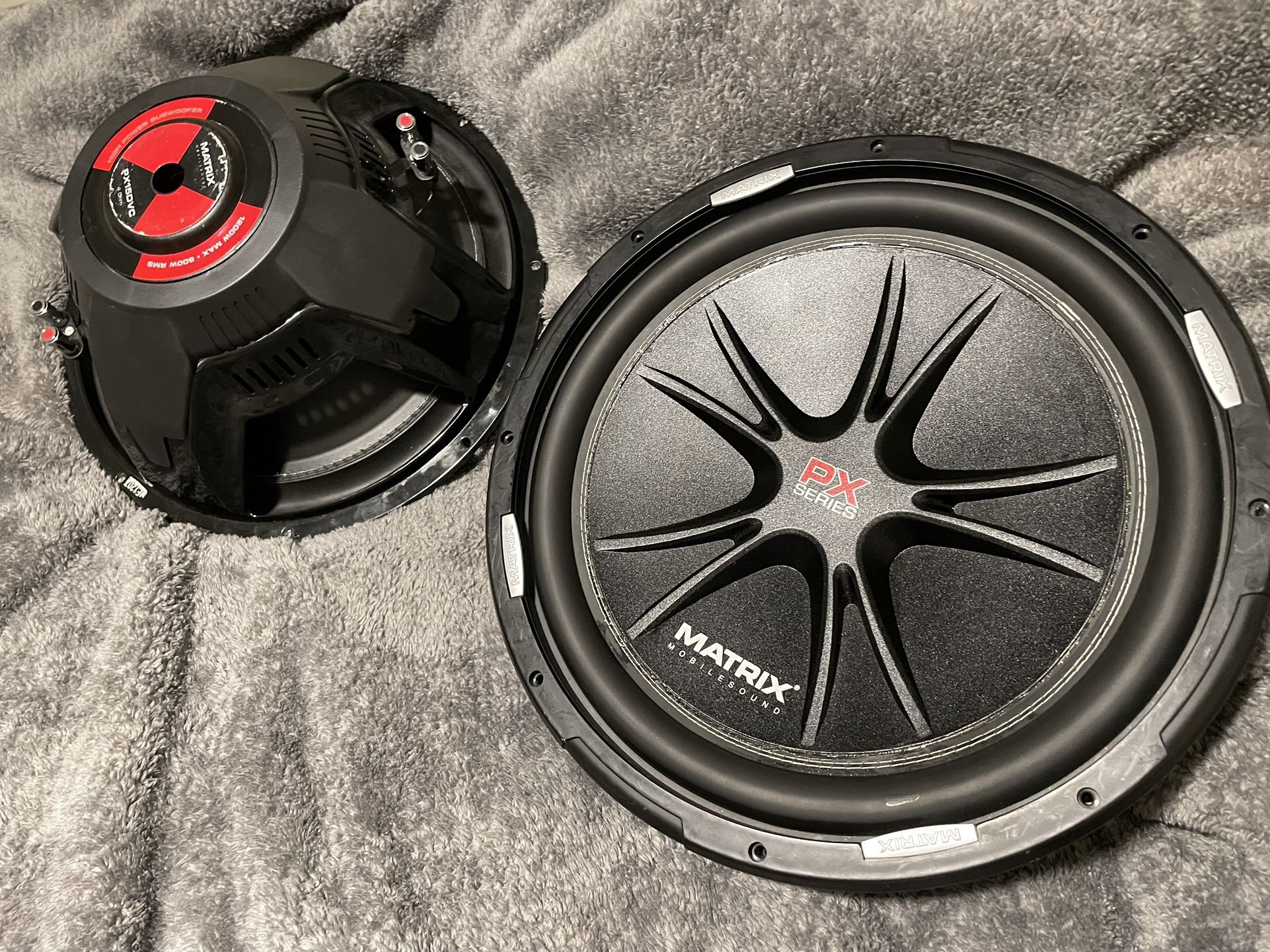 Two 15 Inch Subwoofers for Sale in San Bernardino, CA OfferUp