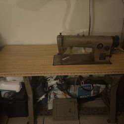Full Industrial Columbia Sewing Machine 